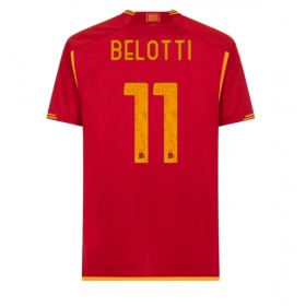 AS Roma Andrea Belotti #11 Hemmakläder 2023-24 Kortärmad